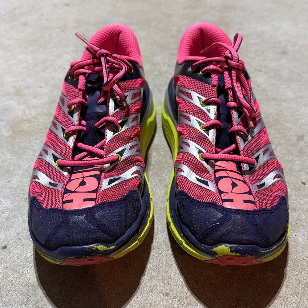 Hoka One One Speedgoat Trail Running Shoes Women’s 10 Vibram Casual Outdoor - Picture 5 of 16